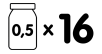 16 банок